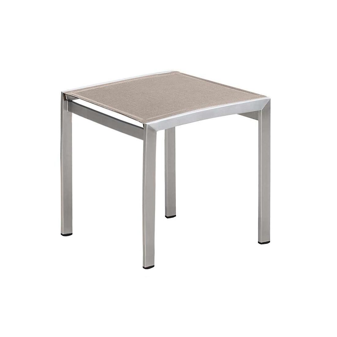 Hagekrakk Oviedo rustfritt stål/textilen 45x42 cm forfra