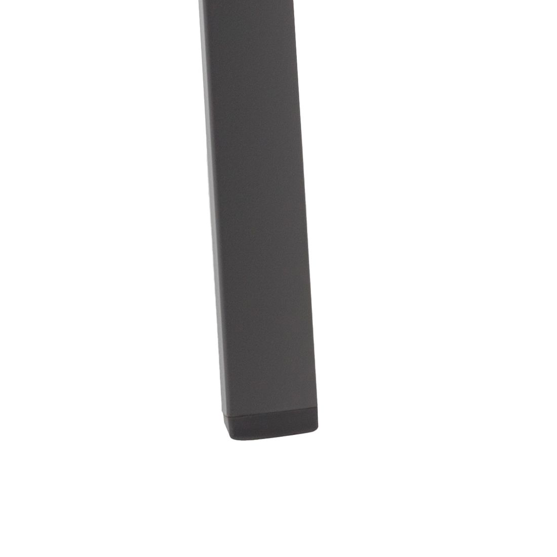 Nærbilde av aluminiumramme på Hagekrakk Palos Flex aluminium/textilen 53x55 cm