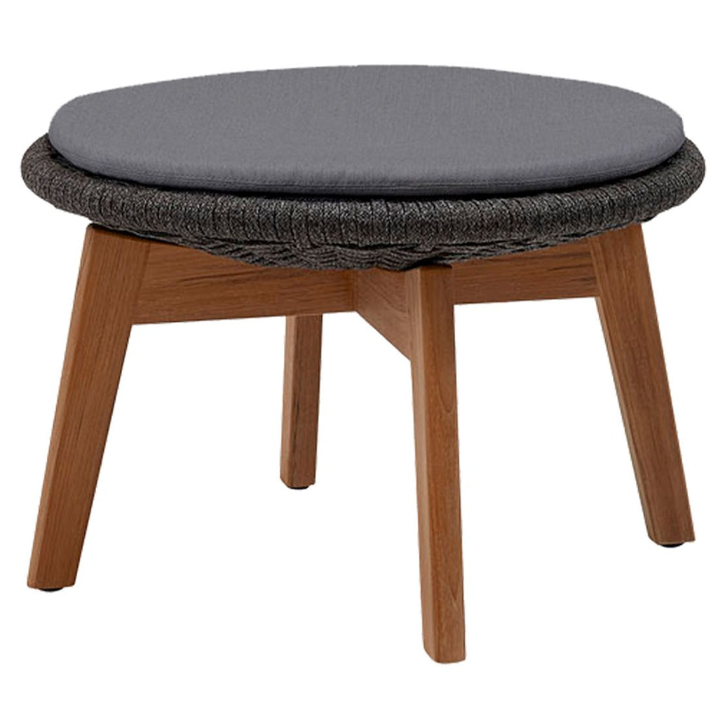 Hagekrakk Peacock resirkulert teak tau Ø60 cm forfra