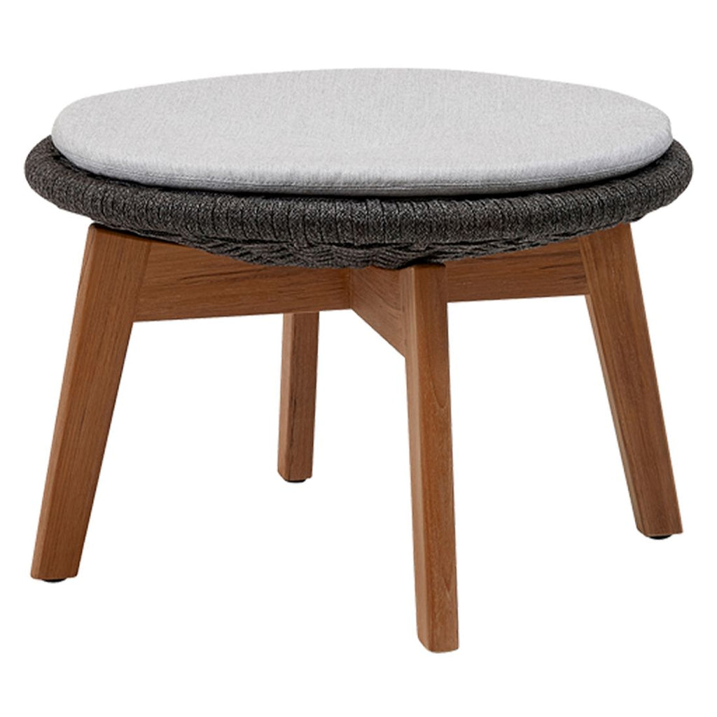 Hagekrakk Peacock resirkulert teak tau Ø60 cm forfra
