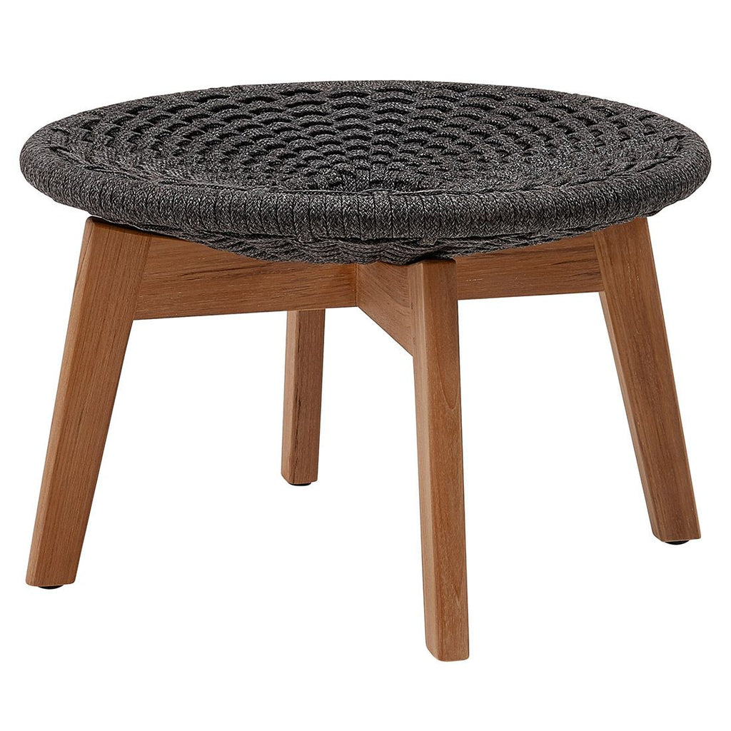 Hagekrakk Peacock resirkulert teak tau Ø60 cm bakside