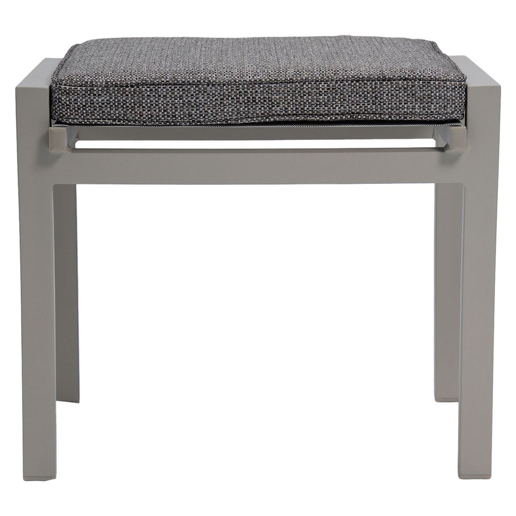 Montert Hagekrakk Perth aluminium med sittepute 58 cm på terrasse