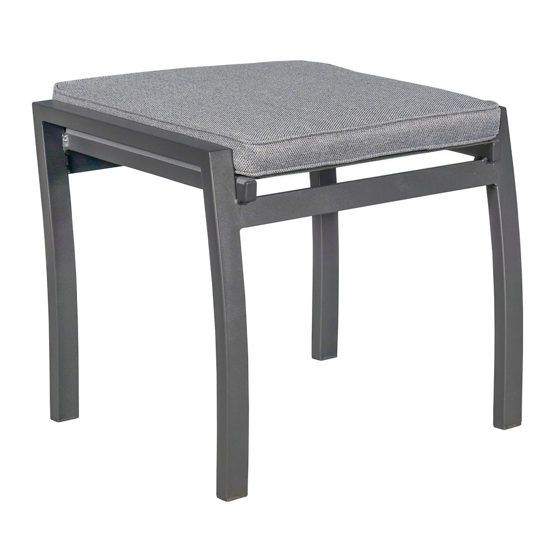 Hagekrakk Perth aluminium med sittepute sett forfra