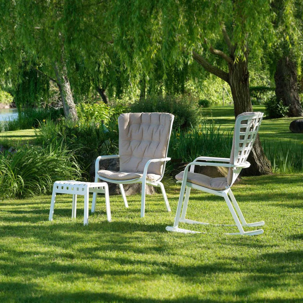 Hagekrakk Poggio stabelbar plast 49x41,5 cm Nardi stablet