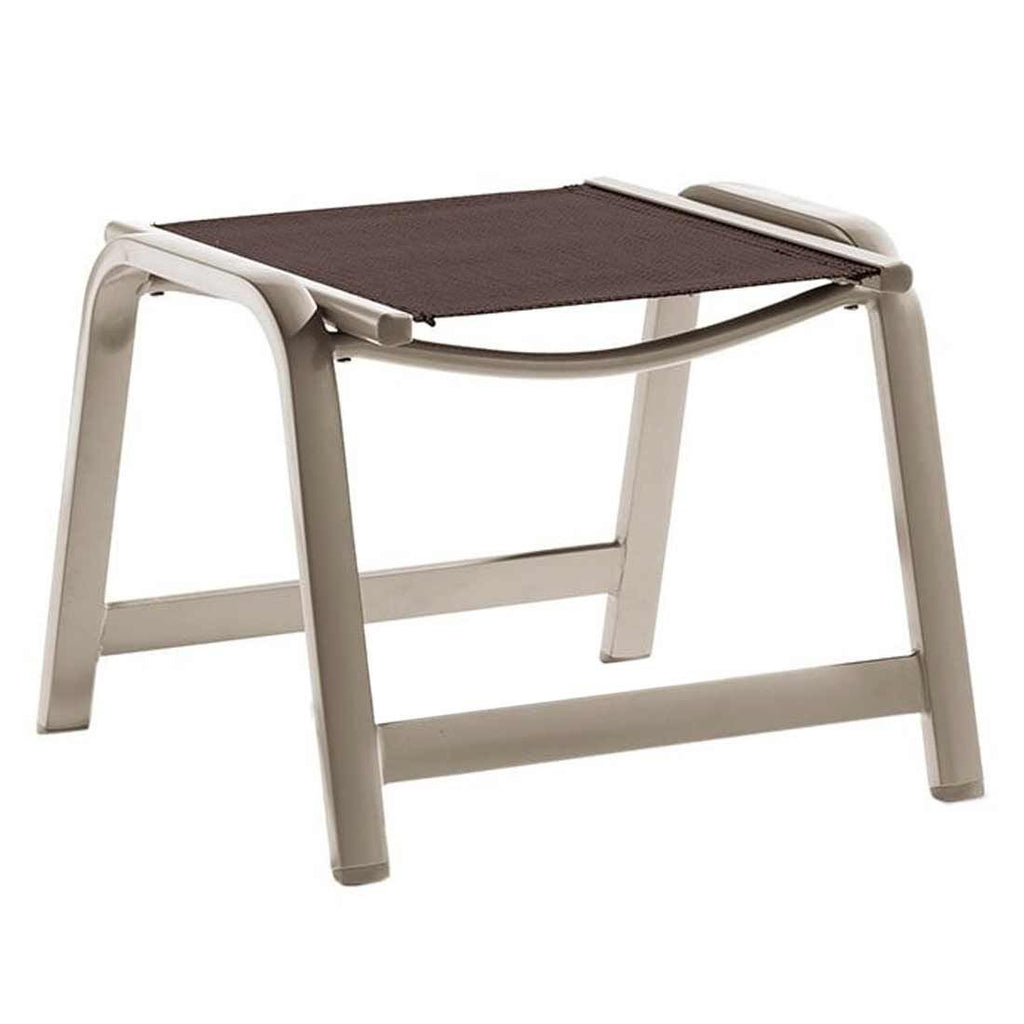 Hagekrakk Royal aluminium/textilen stabelbar 57x56 cm forfra