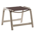 Hagekrakk Royal aluminium/textilen stabelbar 57x56 cm forfra