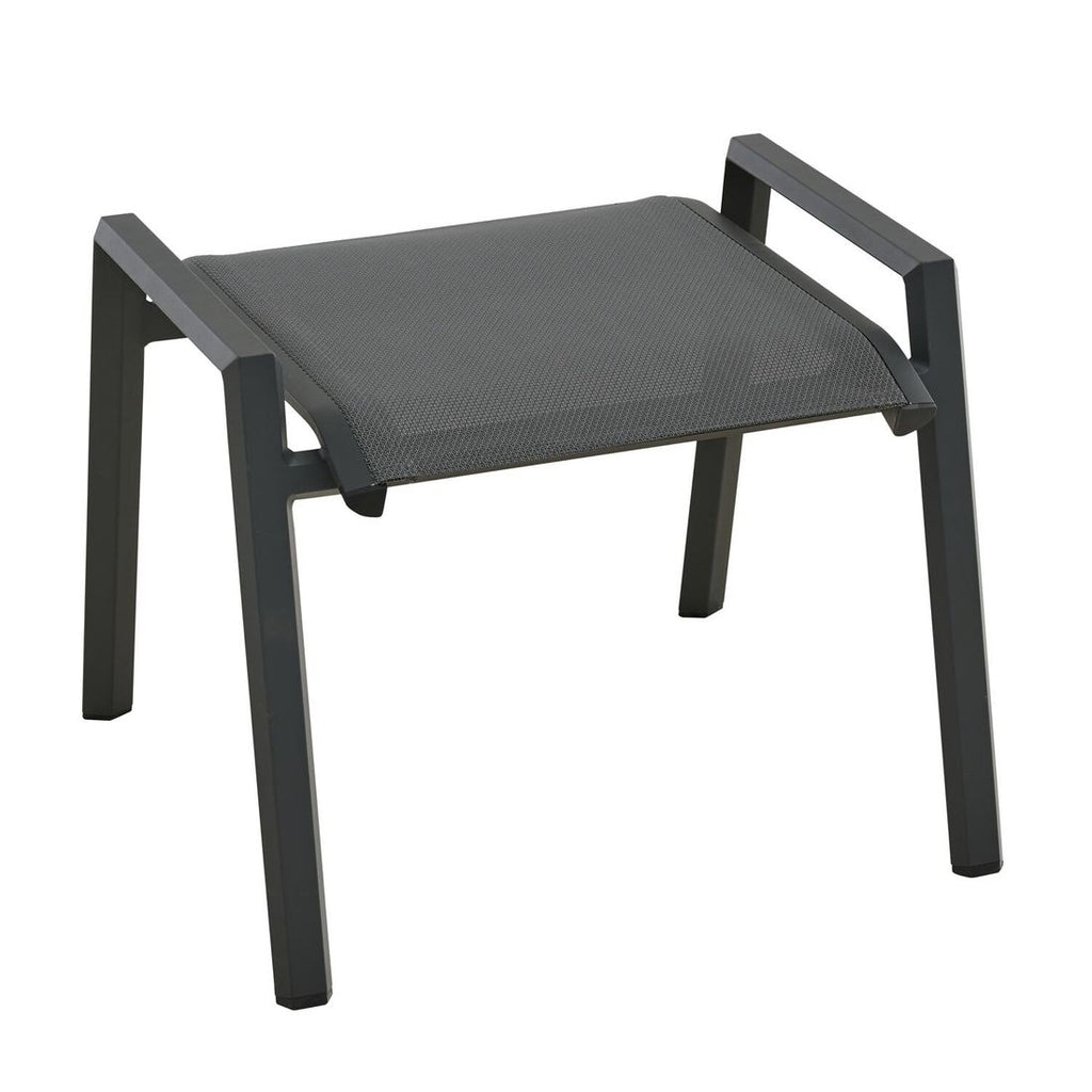 Hagekrakk Tauro aluminium/textilen stabelbar 59 cm forfra
