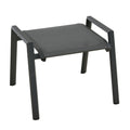 Hagekrakk Tauro aluminium/textilen stabelbar 59 cm forfra