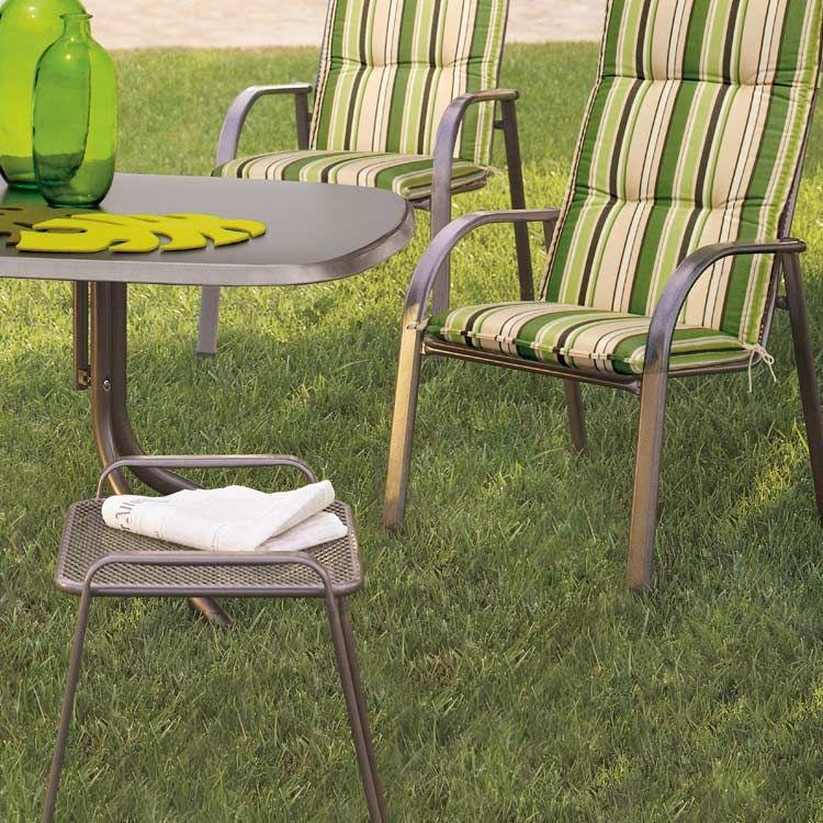 Hagekrakk Universal stål stabelbar 52x53 cm bakside