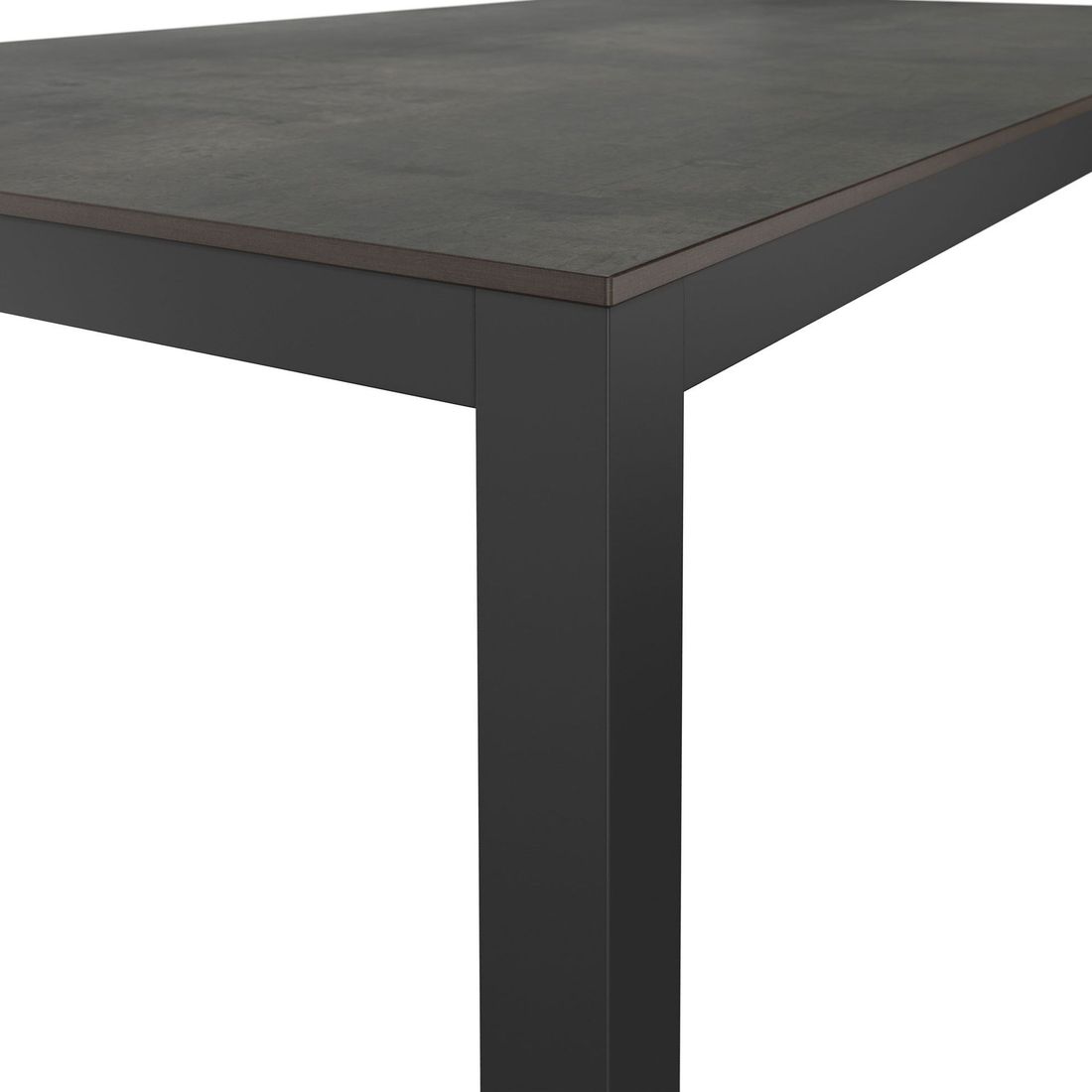 Hagemøbelsett Alex 4 plasser aluminium HPL bord ben