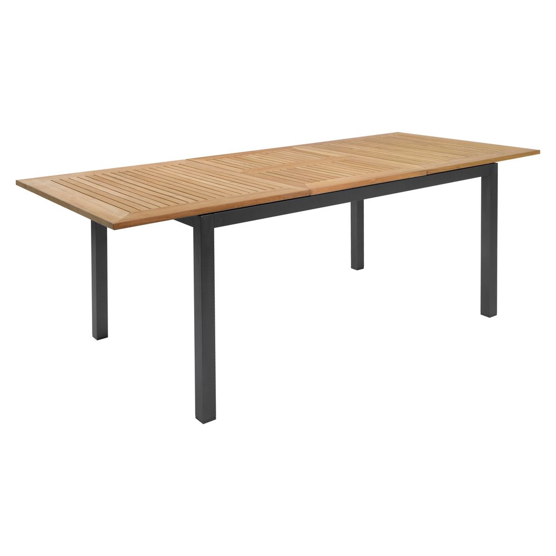Hagemøbelsett Alice 4 plasser, uttrekkbart bord 150/210x90 cm - Hartman