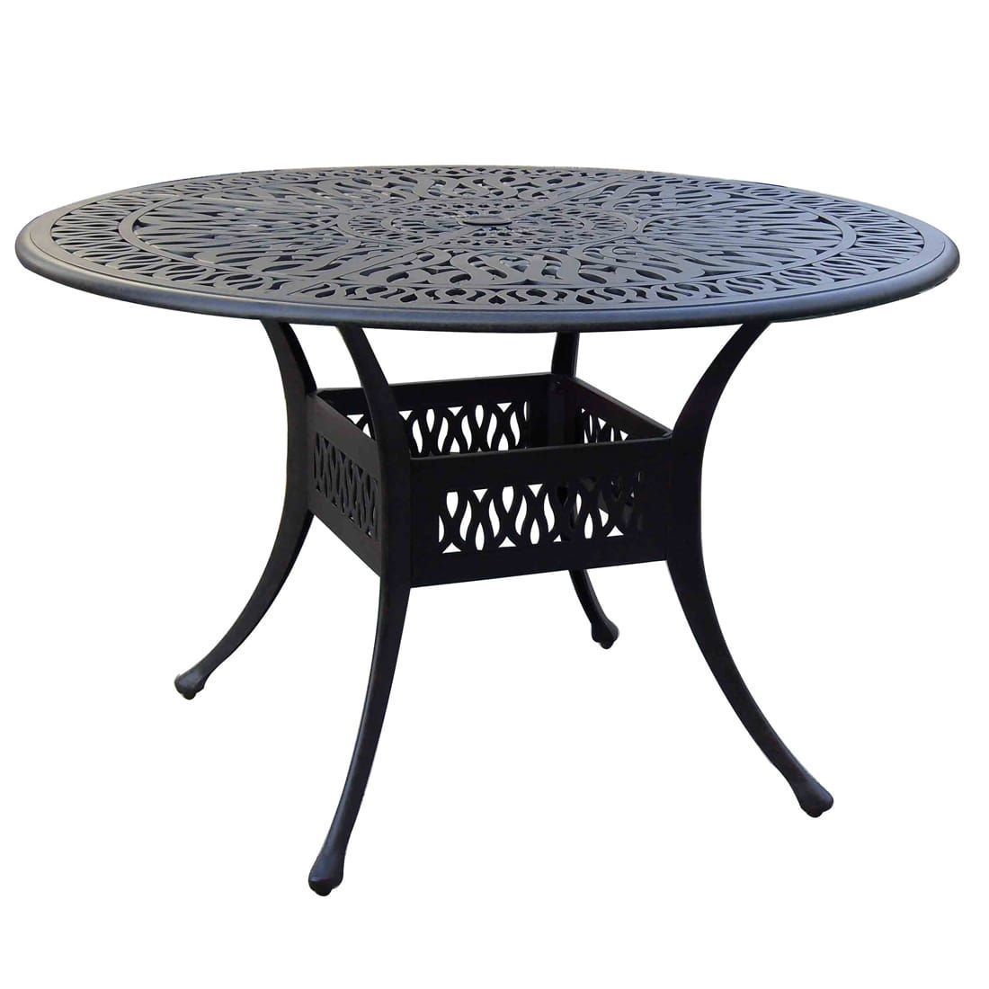 Detalj av Hagemøbelsett Amalfi 4 plasser aluminium Ø120 cm - Hartman