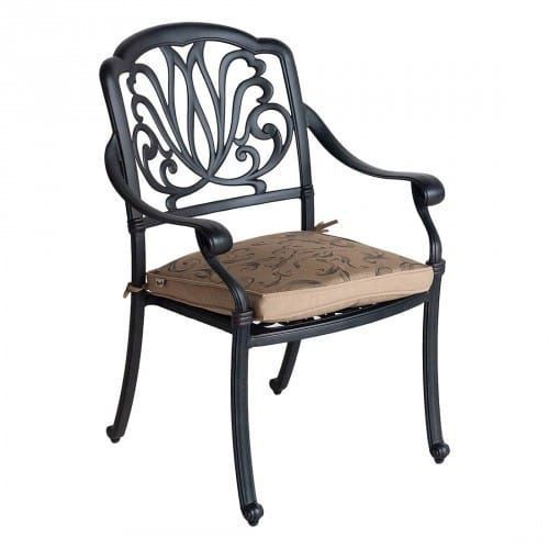 Hagemøbelsett Amalfi 6 plasser aluminium 214x112 cm - Hartman bakside