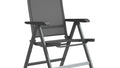 Hagemøbelsett Basic Plus 4 plasser aluminium HPL forfra