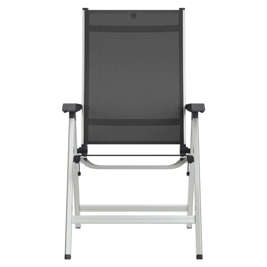 Hagemøbelsett Basic Plus 4 plasser aluminium stol sammenlagt