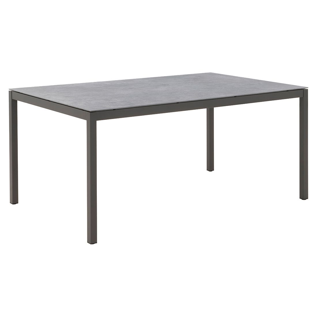 Hagemøbelsett Basic Plus 4 plasser aluminium bakside