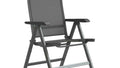 Hagemøbelsett Basic Plus 6 plasser aluminium 220x110 cm foran