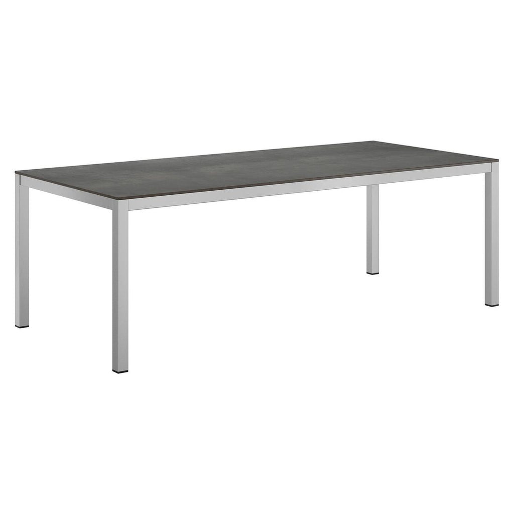 Hagemøbelsett Basic Plus 6 plasser bord og stoler samlet