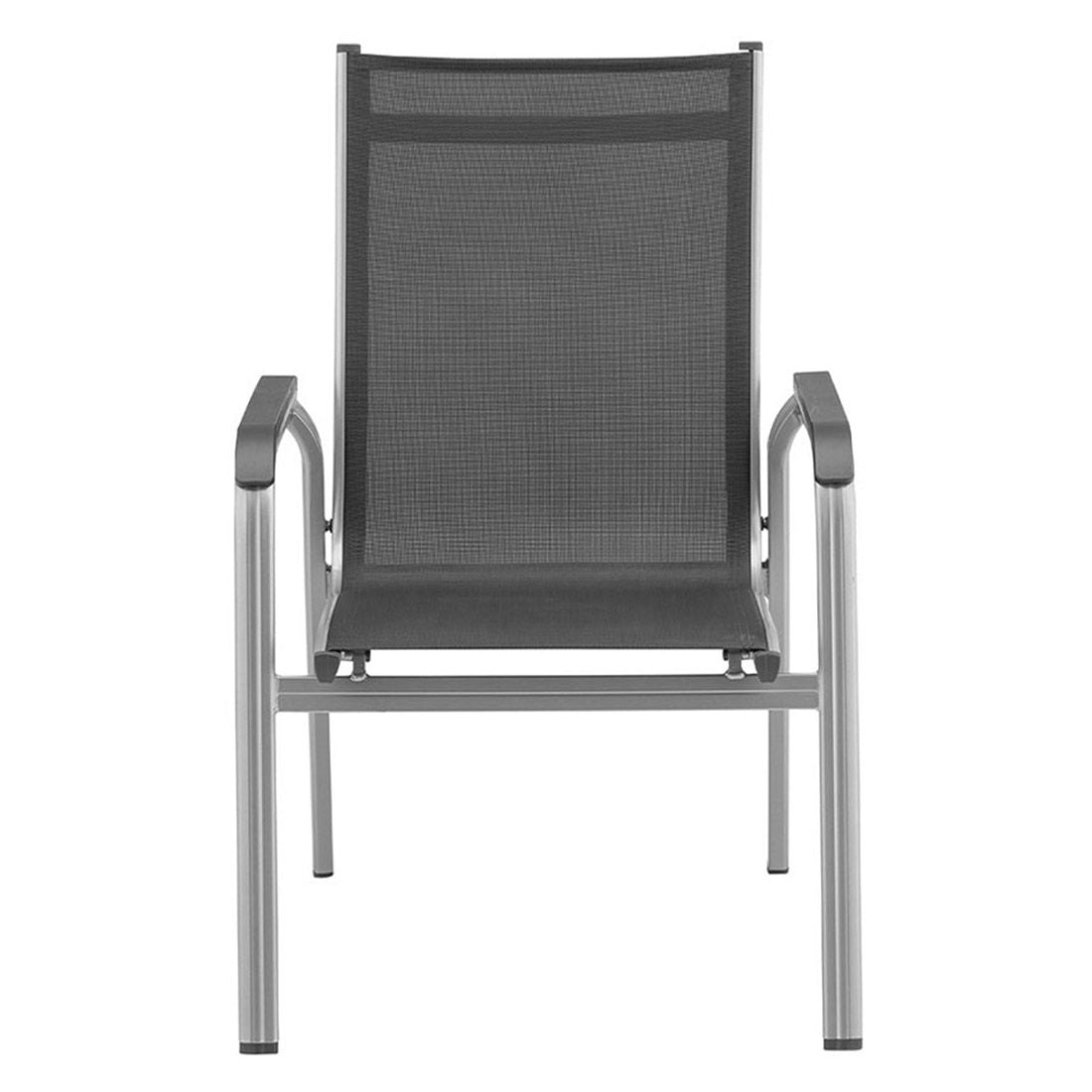 Hagemøbelsett Basic Plus 8 plasser aluminium HPL 180x95 cm - Kettler