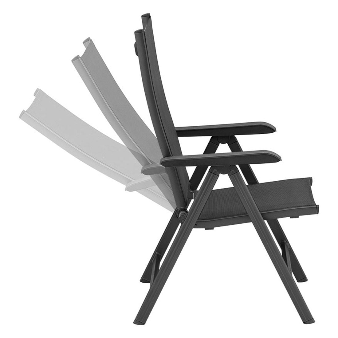 Hagemøbelsett Basic Plus 8 plasser, aluminium HPL - Kettler