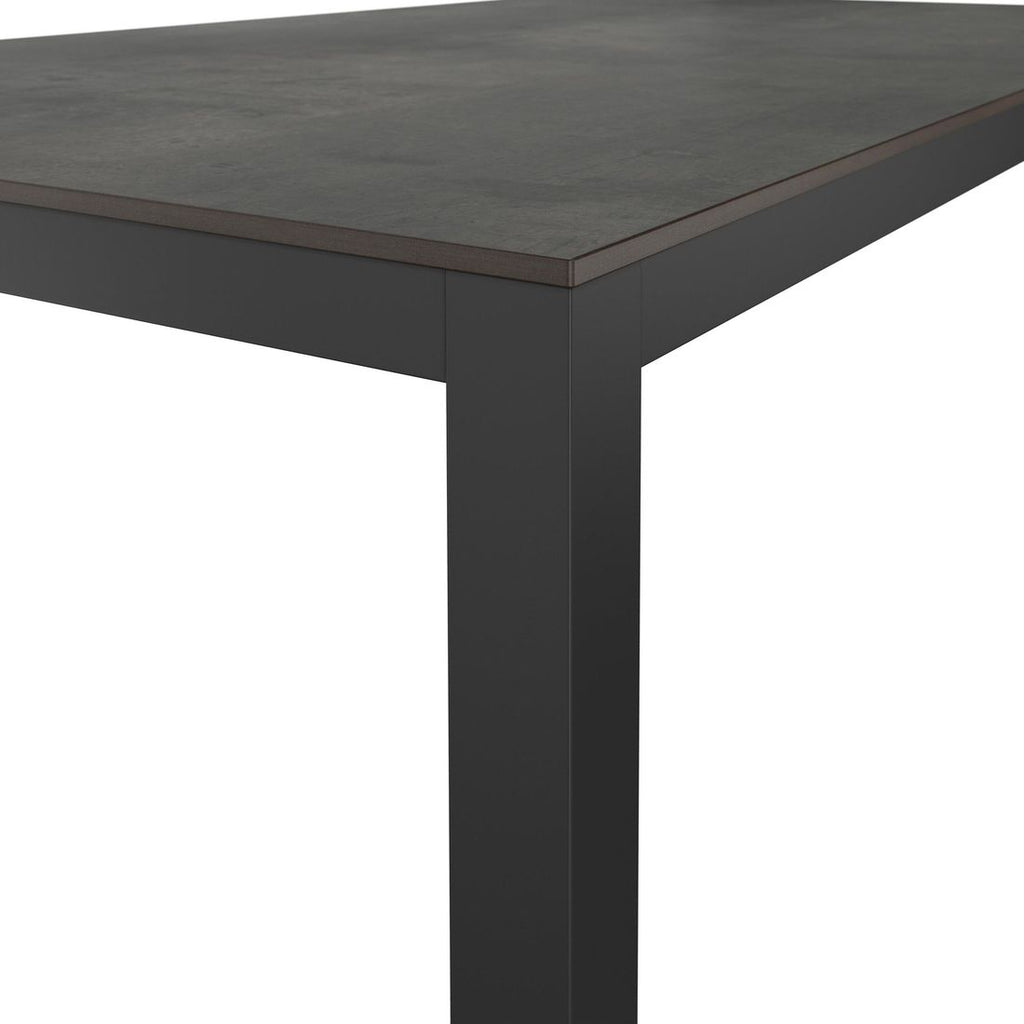 Hagemøbelsett Basic Plus 4 plasser sideprofil
