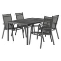 Hagemøbelsett Basic Plus aluminium/keramikk stabelbart - Kettler forfra