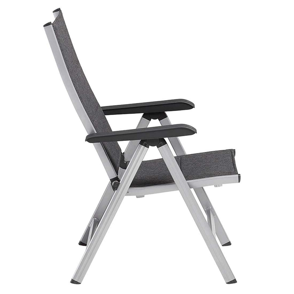 Detalj av tekstilene sitteflate på Hagemøbelsett Basic Plus Padded