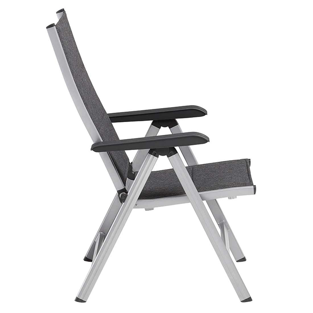 Detalj av tekstilene sitteflate på Hagemøbelsett Basic Plus Padded