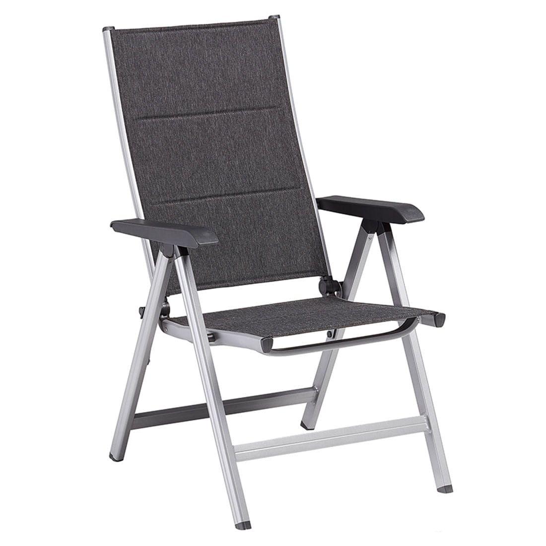 Hagemøbelsett Basic Plus Padded 4 plasser textilen 160x90 cm bakside