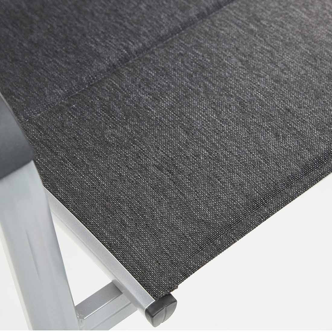 Stabelbare stoler i Hagemøbelsett Basic Plus Padded 4 plasser textilen