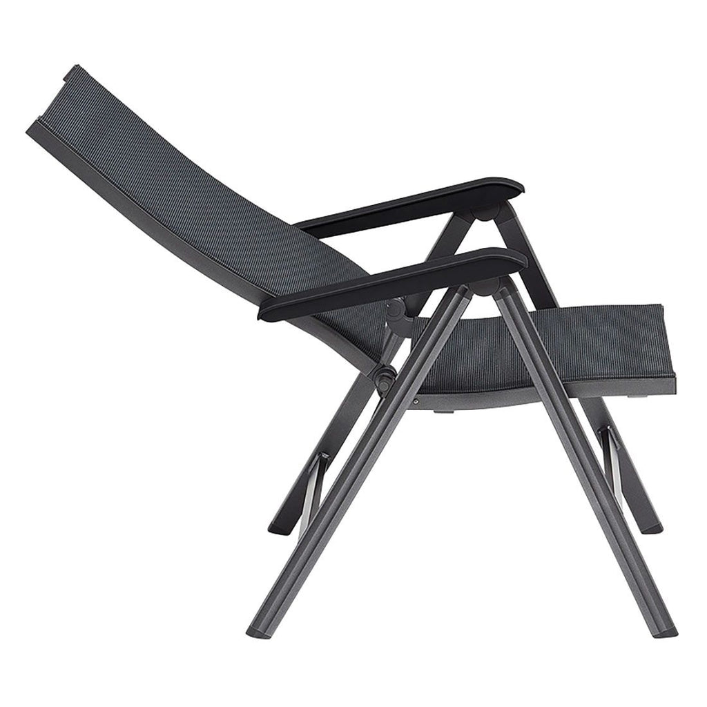 Hagemøbelsett Basic+ Premium 4 plasser antrasitt HPL 160x95 cm - Kettler