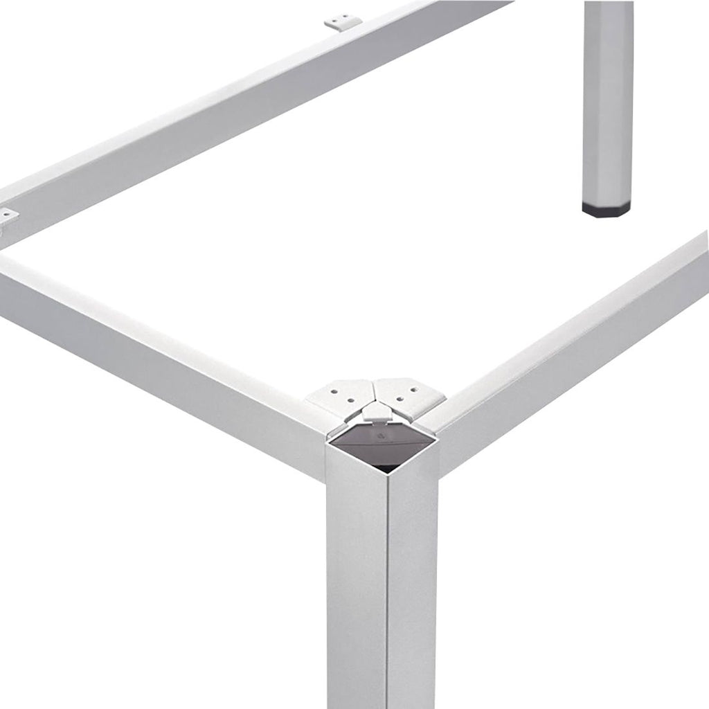 Bordben på Hagemøbelsett Basic+ Premium 4 plasser aluminium HPL 160x95 cm