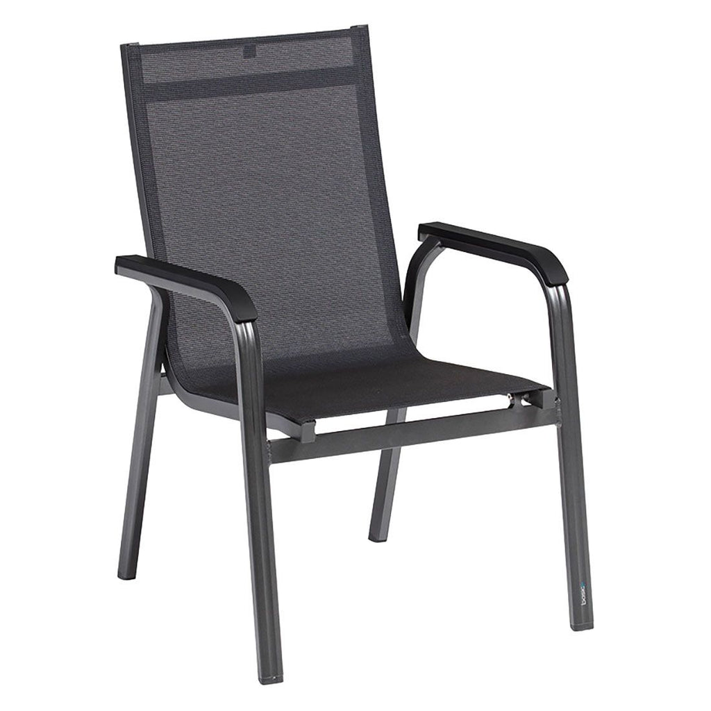 Hagemøbelsett Basic+ Premium 4 plasser antrasitt HPL 160x95 cm - Kettler
