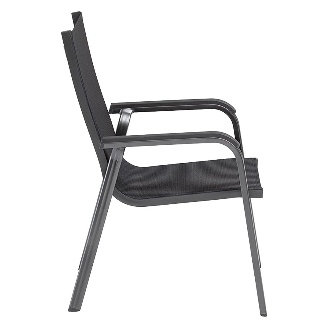 Hagemøbelsett Basic+ Premium 4 plasser antrasitt HPL 160x95 cm - Kettler