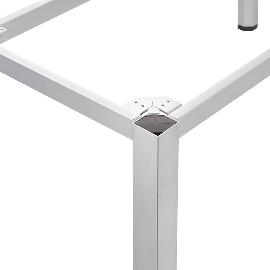 Aluminiumsramme på Hagemøbelsett Basic+ Premium 4 plasser aluminium HPL 160x95 cm - Kettler