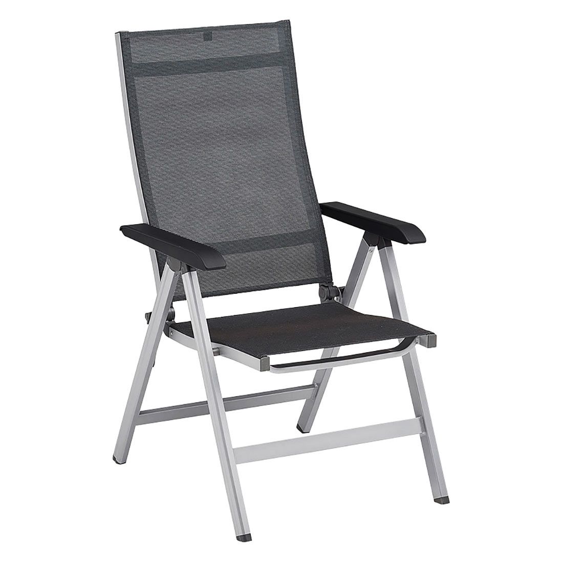Montert Hagemøbelsett Basic+ Premium 4 plasser aluminium HPL 160x95 cm i hage