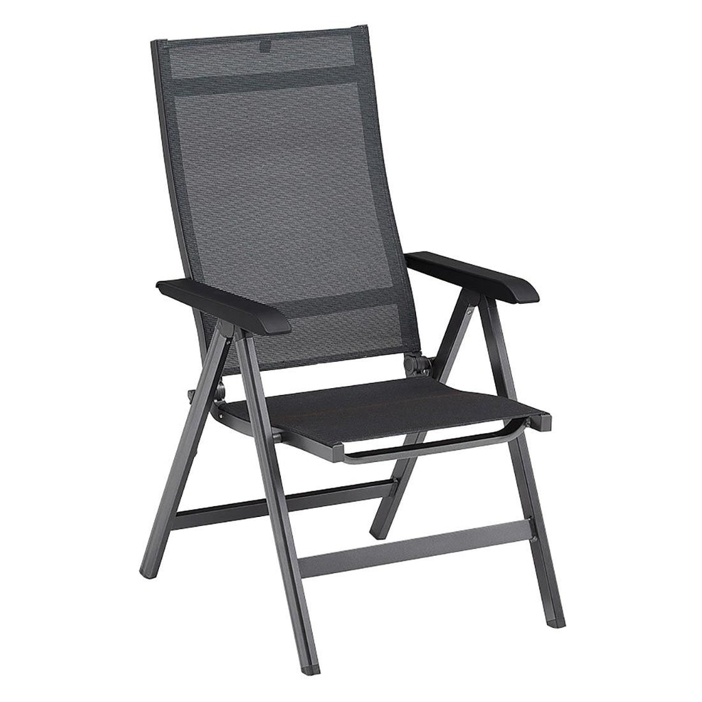 Hagemøbelsett Basic+ Premium 4 plasser antrasitt HPL 160x95 cm - Kettler