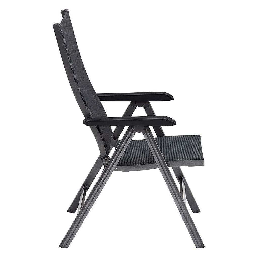 Hagemøbelsett Basic+ Premium 4 plasser antrasitt HPL 160x95 cm - Kettler