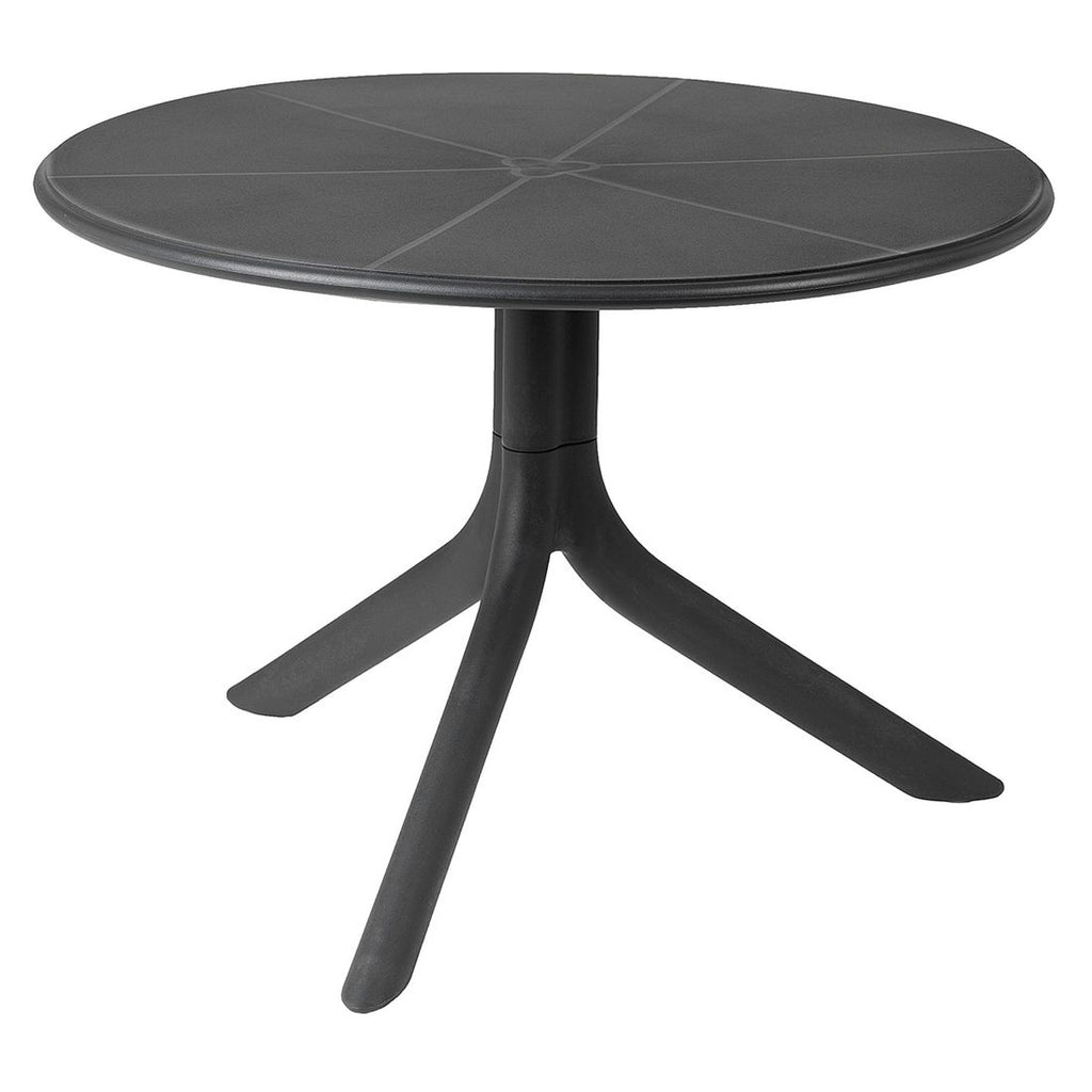 Sideprofil av Hagemøbelsett Bit 3 plasser plast Ø60,5 cm - Nardi