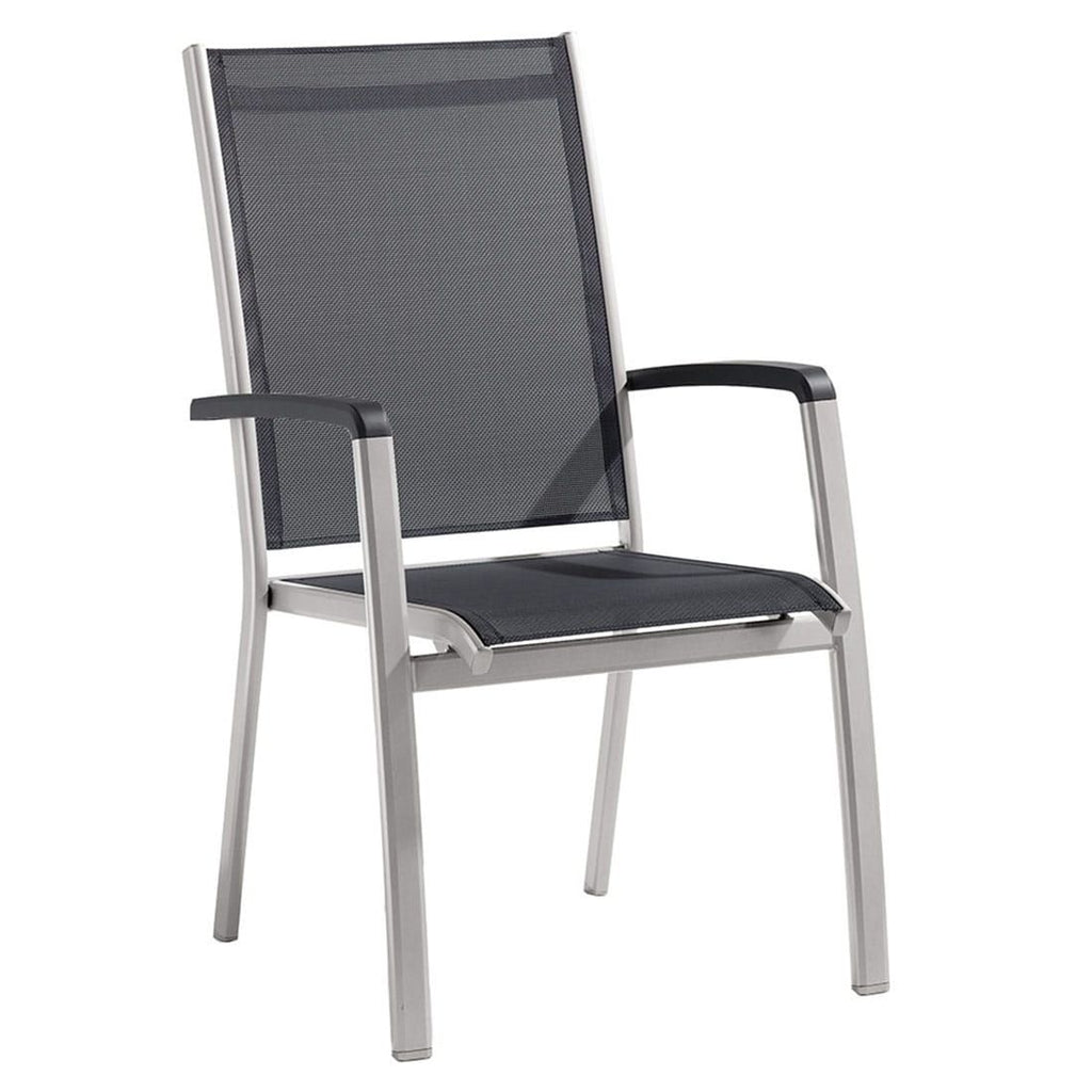 Hagemøbelsett Bodega 6 plasser aluminium HPL bakside