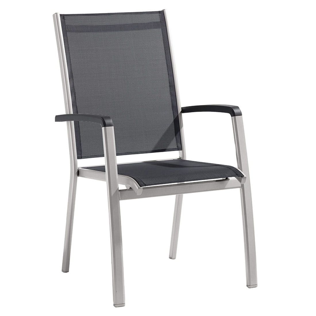 Hagemøbelsett Bodega 6 plasser aluminium HPL bakside