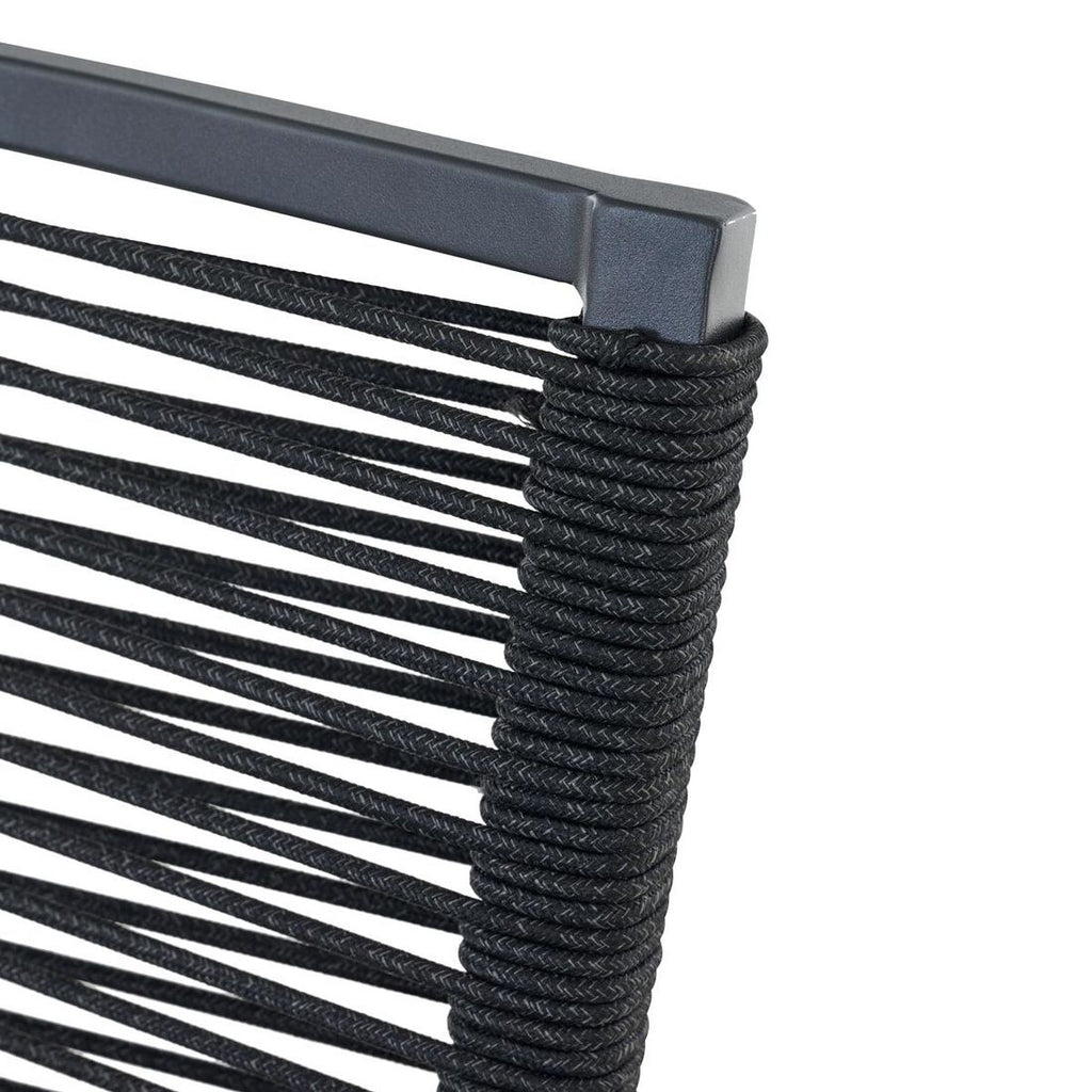 hagemobelsett bologna 10 plasser ramme aluminium