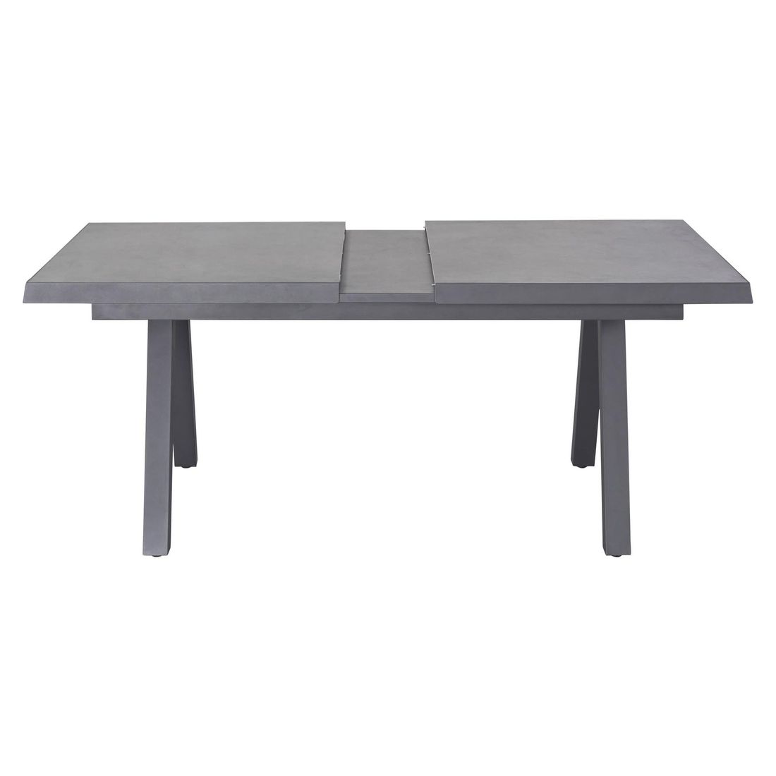 Hagemøbelsett Bondino 6 plasser, uttrekkbart bord 160/210x100 cm - LC Garden