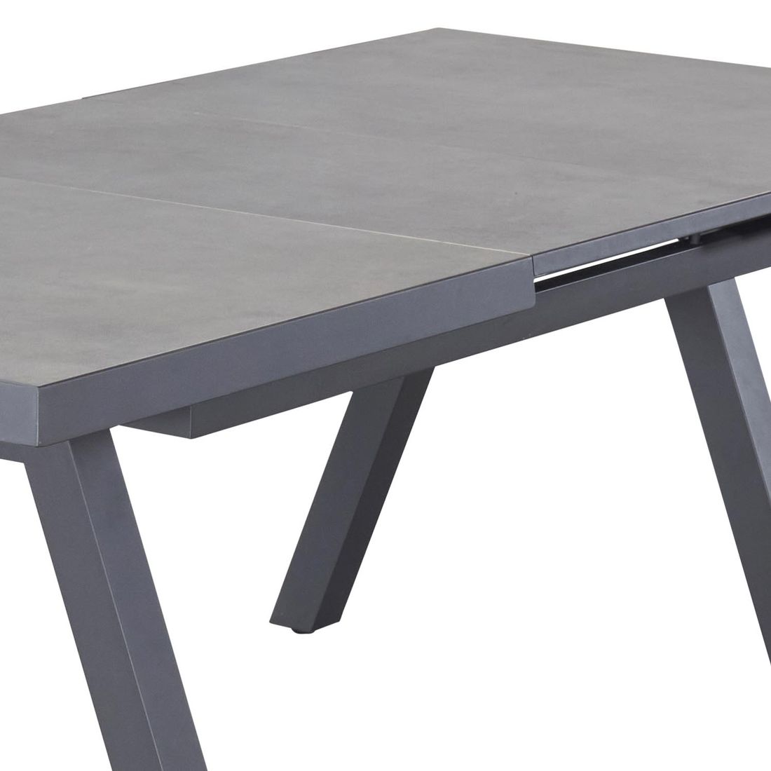 Hagemøbelsett Bondino 6 plasser, uttrekkbart bord 160/210x100 cm - LC Garden