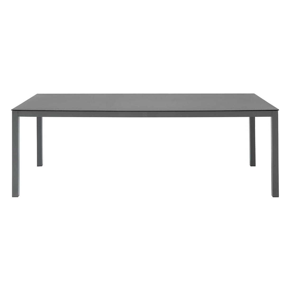 Hagemøbelsett Cirrus 6 plasser, aluminium 220x100 cm - Kettler samlet på terrasse