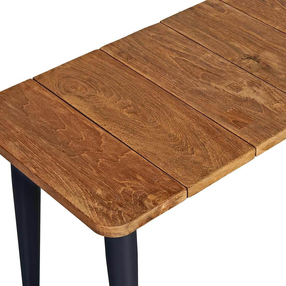 Hagemøbelsett Clark 6 plasser aluminium teak komplett sett