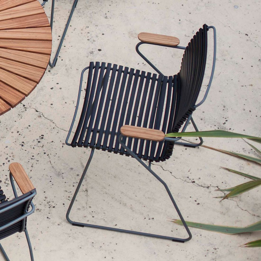 Hagemøbelsett Click 4 plasser, stål 160x89 cm - Houe