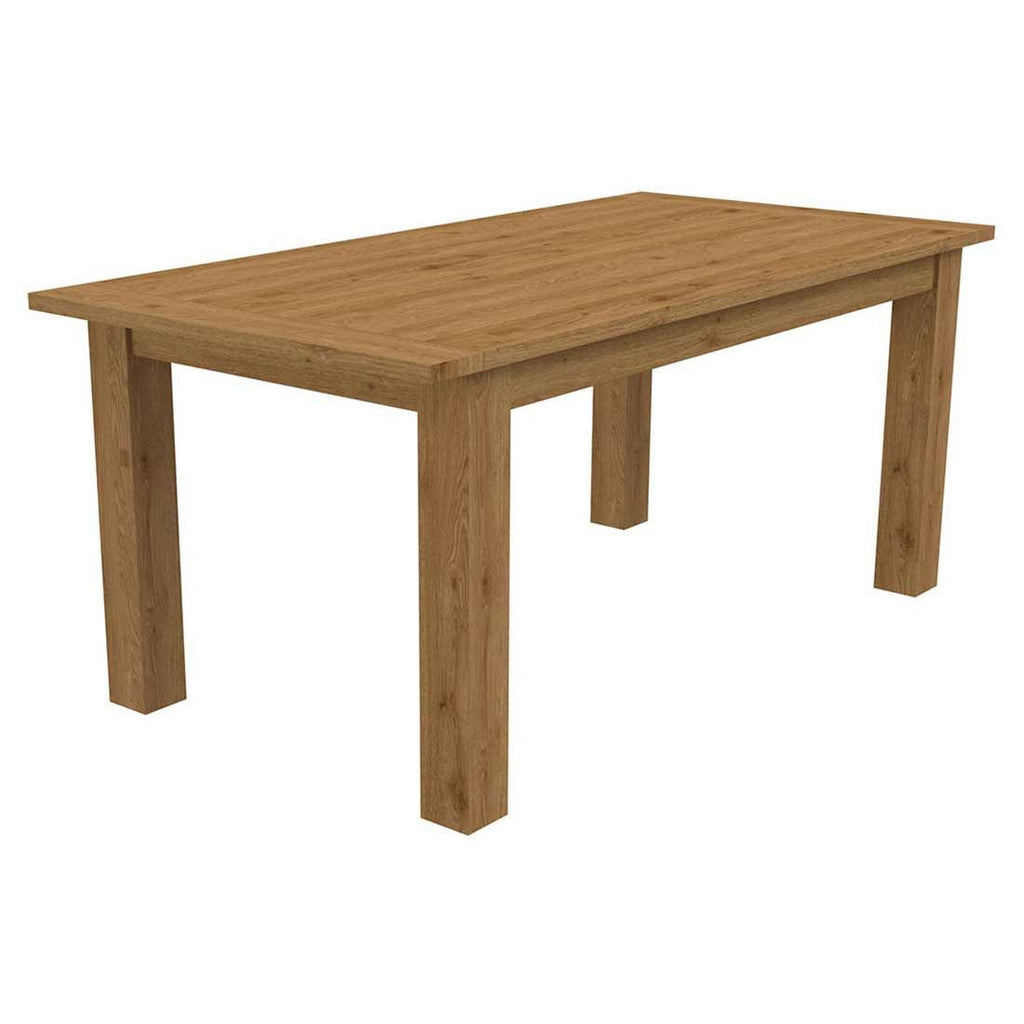 Hagemøbelsett Clovelly 5-delers teak/polyrotting 180x90 cm bakside