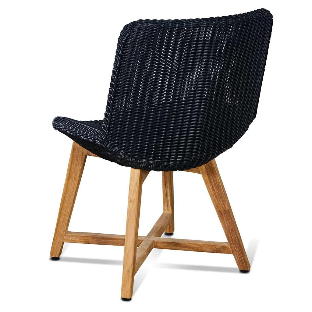 Hagemøbelsett Clovelly 5-delers teak/polyrotting 180x90 cm - OUTLIV.