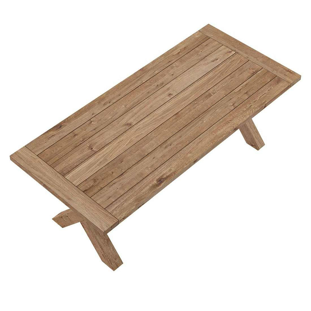 Stol i Hagemøbelsett Clovelly 7 deler teak/polyrotting med puter